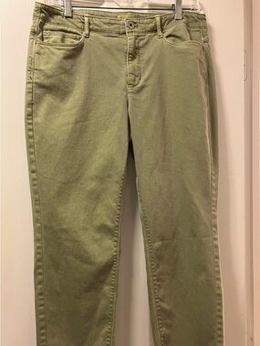 J. Jill Olive Green Cropped Pants